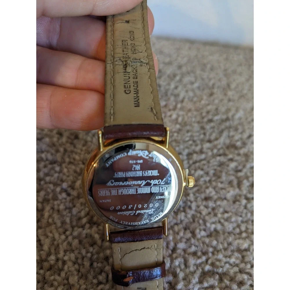 Disney‎ Mickey Mouse 70th Anniversary Limited Edition Watch Birthday Seiko RARE